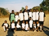 Gordon with the team